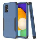 For Samsung Galaxy A52 5G / 4G TPU + PC Shockproof Phone Case(Royal Blue + Black) - 1