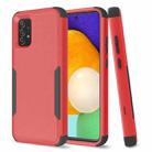 For Samsung Galaxy A52 5G / 4G TPU + PC Shockproof Phone Case(Red + Black) - 1