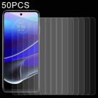50 PCS 0.26mm 9H 2.5D Tempered Glass Film For Motorola Moto G Stylus 5G 2022 - 1