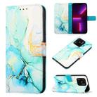 For Xiaomi Redmi 10C 4G / Redmi 10 India PT003 Marble Pattern Flip Leather Phone Case(LS003) - 1