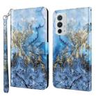 For OnePlus 9RT 5G 3D Painting Pattern TPU + PU Leather Phone Case(Milky Way) - 1