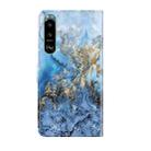 For Sony Xperia 5 II 3D Painting Pattern TPU + PU Leather Phone Case(Milky Way) - 3