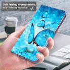 For Sony Xperia 5 III 3D Painting Pattern TPU + PU Leather Phone Case(Three Butterflies) - 5