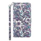 For Sony Xperia 10 II 3D Painting Pattern TPU + PU Leather Phone Case(Swirl Pattern) - 2