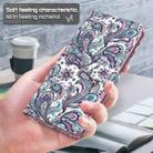 For Xiaomi Poco X4 Pro 5G 3D Painting Pattern TPU + PU Leather Phone Case(Swirl Pattern) - 5