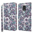 For Xiaomi Redmi Note 10 Lite 3D Painting Pattern TPU + PU Leather Phone Case(Swirl Pattern) - 1