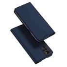 For Motorola Moto G22/E32s DUX DUCIS Skin Pro Series Horizontal Flip Leather Phone Case(Blue) - 1