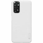 For Xiaomi Redmi Note 11S NILLKIN Frosted PC Phone Case(White) - 1