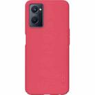 For OPPO Realme 9i NILLKIN Frosted PC Phone Case(Red) - 1