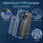 Card PC+TPU Phone Case For iPhone 12 Pro Max(Transparent) - 6