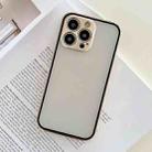 Aluminum Alloy Buckle Installation Double-sided Glass Phone Case For iPhone 12 Pro(Champagne Gold) - 1