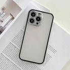 Aluminum Alloy Buckle Installation Double-sided Glass Phone Case For iPhone 12 Pro(Silver) - 1