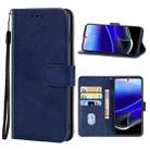 For Motorola Moto G Stylus 5G 2022 Leather Phone Case(Blue) - 1