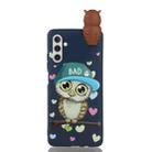 For Samsung Galaxy A13 5G Shockproof Cartoon TPU Phone Case(Blue Owl) - 1