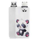 For Samsung Galaxy A73 5G Shockproof Cartoon TPU Phone Case(Panda) - 1