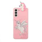 For Samsung Galaxy S22 5G Shockproof Cartoon TPU Phone Case(Unicorn) - 1