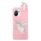 For Xiaomi Mi 11 Shockproof Cartoon TPU Phone Case(Unicorn) - 1