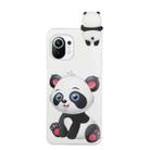 For Xiaomi Mi 11 Lite Shockproof Cartoon TPU Phone Case(Panda) - 1