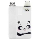For Samsung Galaxy A33 5G Shockproof Cartoon TPU Phone Case(Shy Panda) - 1