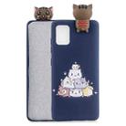 For Samsung Galaxy A33 5G Shockproof Cartoon TPU Phone Case(Stacked Cats) - 1