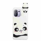 For Xiaomi Mi 11 Pro Shockproof Cartoon TPU Phone Case(Shy Panda) - 1