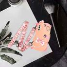 For Samsung Galaxy A13 5G Crossbody Cartoon Silicone Phone Case(Pig) - 1