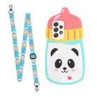 For Samsung Galaxy A53 5G Crossbody Cartoon Silicone Phone Case(Feeding Bottle) - 1