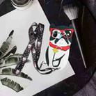 For Xiaomi Mi 11 Crossbody Cartoon Silicone Phone Case(Glasses Dog) - 1