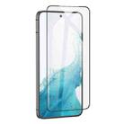 For Samsung Galaxy S22 5G HOCO G1 0.33mm 2.5D Flash Attach Full Screen Silk Screen HD Tempered Glass Film(Black) - 1