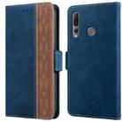 For Huawei P smart Z Stitching Side-Magnetic RFID Leather Phone Case(Royal Blue) - 1