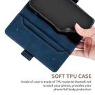 For Samsung Galaxy A03s 166mm Stitching Side-Magnetic RFID Leather Phone Case(Royal Blue) - 4