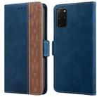 For Samsung Galaxy S20+ Stitching Side-Magnetic RFID Leather Phone Case(Royal Blue) - 1