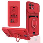For Xiaomi Mi 11 Lite / 11 Lite 5G Sliding Camera Cover Design TPU Phone Case(Red) - 1