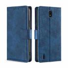 For Nokia C01 Plus / C1 2nd Editon Skin Feel Crocodile Texture Magnetic Clasp PU Leather Phone Case(Blue) - 1