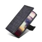 For Huawei Enjoy 10e Skin Feel Crocodile Texture Magnetic Clasp PU Leather Phone Case(Black) - 4