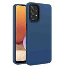 For Samsung Galaxy A32 5G Eagle Eye Lens Oily Feel TPU + PC Phone Case(Sapphire Blue + Black) - 1