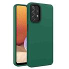 For Samsung Galaxy A32 5G Eagle Eye Lens Oily Feel TPU + PC Phone Case(Dark Green + Black) - 1