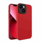 Eagle Eye Lens Oily Feel TPU + PC Phone Case For iPhone 13(Red + Black) - 1