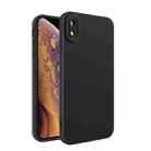 Eagle Eye Lens Oily Feel TPU + PC Phone Case For iPhone XR(Black) - 1