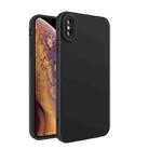 Eagle Eye Lens Oily Feel TPU + PC Phone Case For iPhone XS Max(Black) - 1