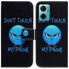 For Xiaomi Redmi Note 11E / Redmi 10 5G Coloured Drawing Leather Phone Case(Anger) - 1