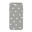 For iPhone 6s / 6 Multiple Love-hearts Pattern Colorful Frosted TPU Phone Protective Case(Gray) - 1