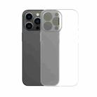 For iPhone 13 mini Frosted Shockproof Phone Case (Transparent) - 1