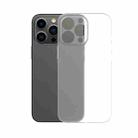 Frosted Shockproof Phone Case For iPhone 13(Transparent) - 1