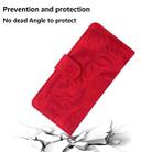 For OPPO Realme C31 Tiger Embossing Pattern Leather Phone Case(Red) - 6