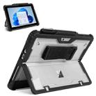 For MicroSoft Surface Go 1 / 2 / 3 Acrylic Transparent Hand Strap Laptop Case - 1