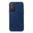 For Xiaomi Redmi Note 11 Pro Global Crazy Horse Texture PU Phone Case(Blue) - 1