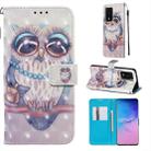 For Galaxy  S20 Ultra 3D Painting Horizontal Flip Leather Case with Holder & Card Slot & Wallet & Lanyard(Grey Cat) - 1