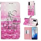 For Galaxy S20 3D Painting Horizontal Flip Leather Case with Holder & Card Slot & Wallet & Lanyard(Beautiful) - 1