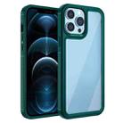 For iPhone 13 Pro Forerunner TPU+PC Phone Case (Green) - 1